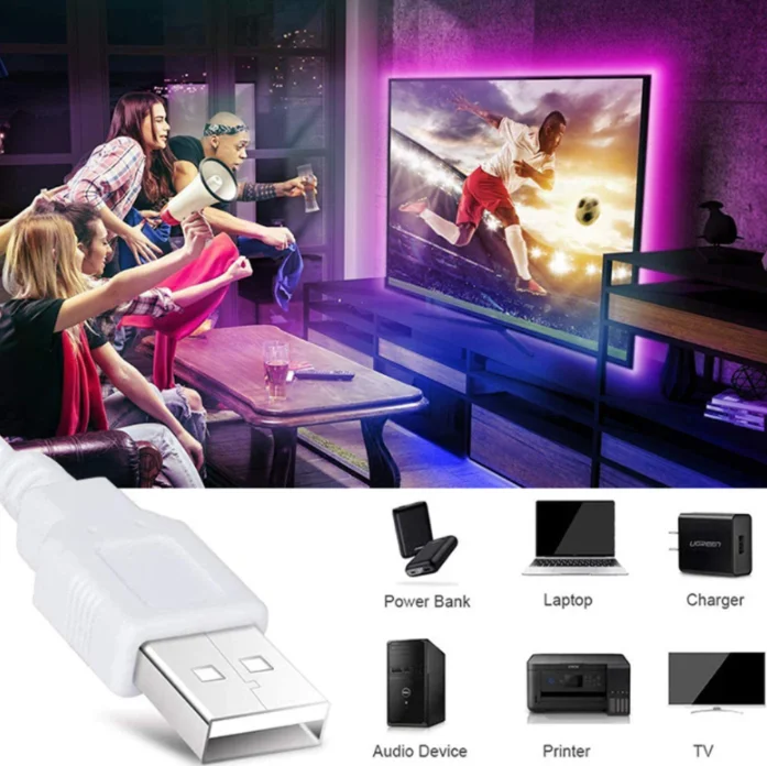 dc 5v usb led strip 5050 waterproof rgb led light flexible 50cm dc 5v usb led strip 5050 waterproof rgb led light flexible 50cm