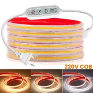 220v 230v dimmable cob led strip light