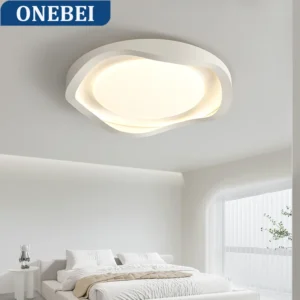 modern white led ceiling chandelier