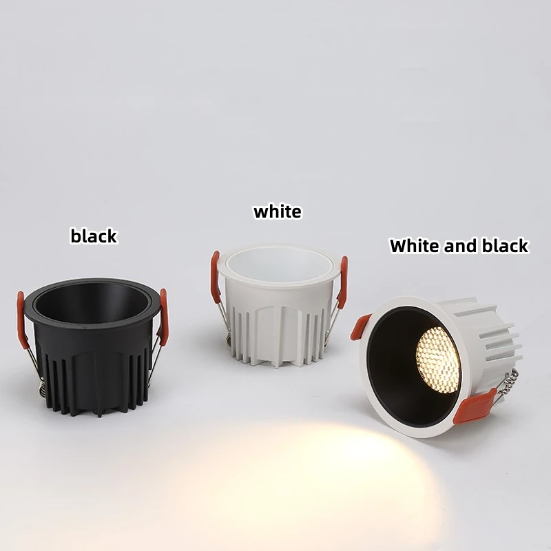 round frameless cob dimmable recessed downlight 7w/10w/15w18w/24w round frameless cob dimmable recessed downlight 7w/10w/15w18w/24w