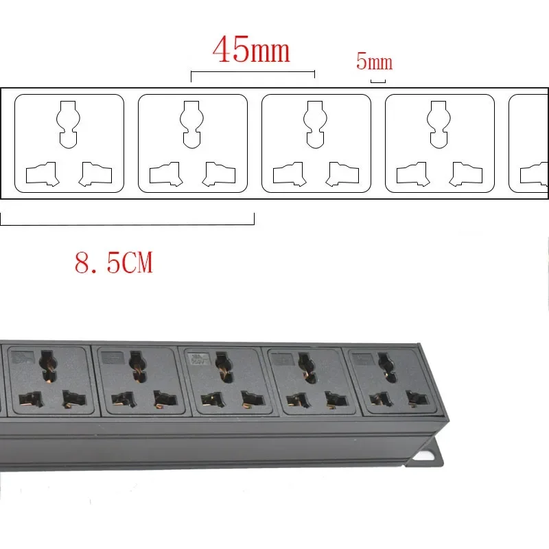 c14 port pdu power strip 10a universal socket network cabinet c14 port pdu power strip 10a universal socket network cabinet