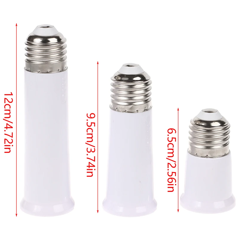 1pc 65mm 95mm 120mm e27 to e27 extender lamp holder base bulb 1pc 65mm 95mm 120mm e27 to e27 extender lamp holder base bulb