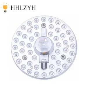 led ring panel circle light tricolor dimming ac220v 36w 24w 18w 12w cold white