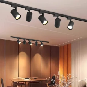 220v spot led track lighting 20/30/40/50w spotlight led track rail lights for living room