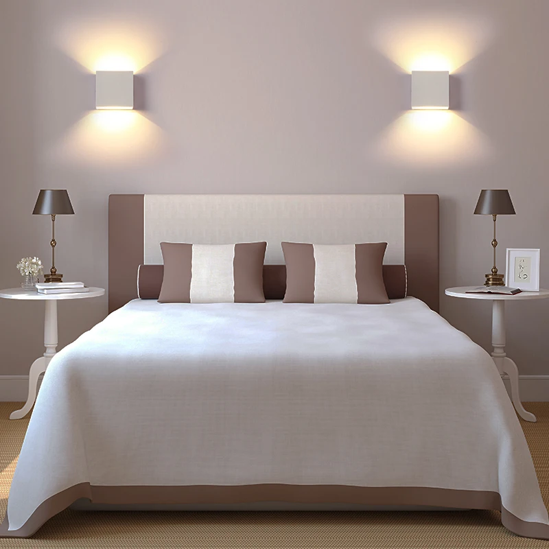 led wall sconces 6w modern indoor wall lamp, white up down wall mount lights for living room led wall sconces 6w modern indoor wall lamp, white up down wall mount lights for living room