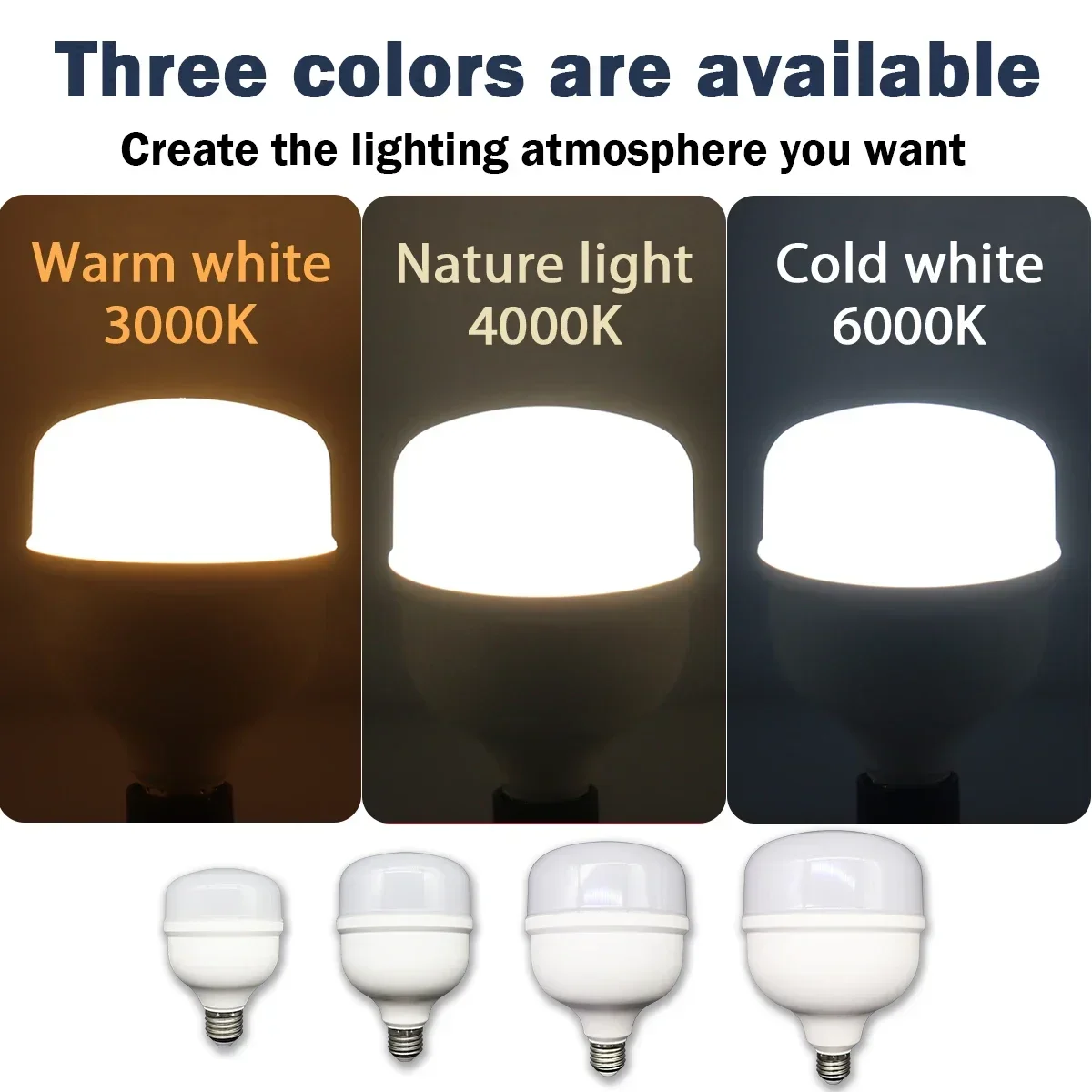 2 5pcs e27 led lamp ac 110v 220v led bulb 20w 30w 40w 50w 2 5pcs e27 led lamp ac 110v 220v led bulb 20w 30w 40w 50w
