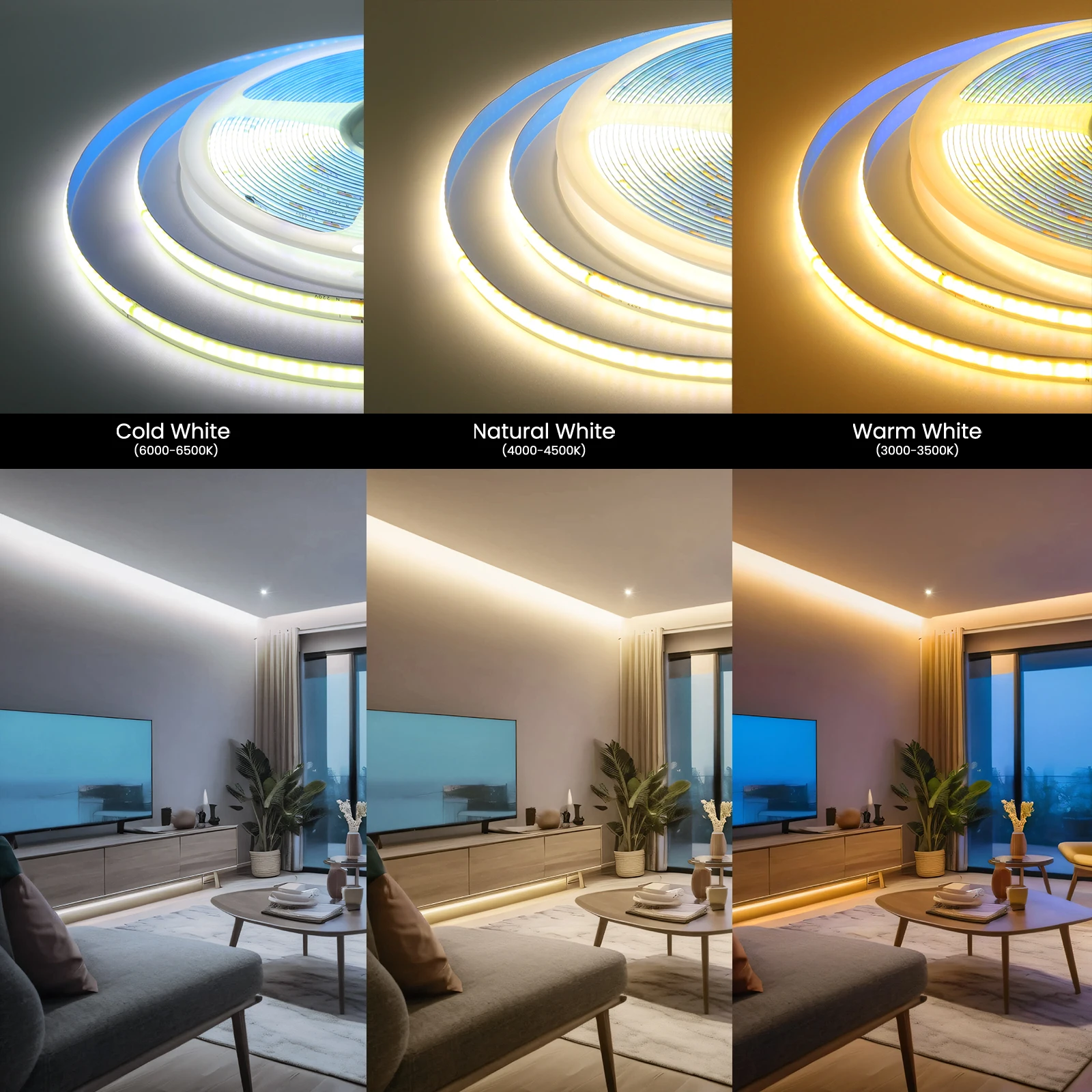 220v 110v 5m 20m cob led strip light 220v 110v 5m 20m cob led strip light