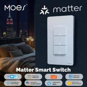 wifi matter switch smart light button