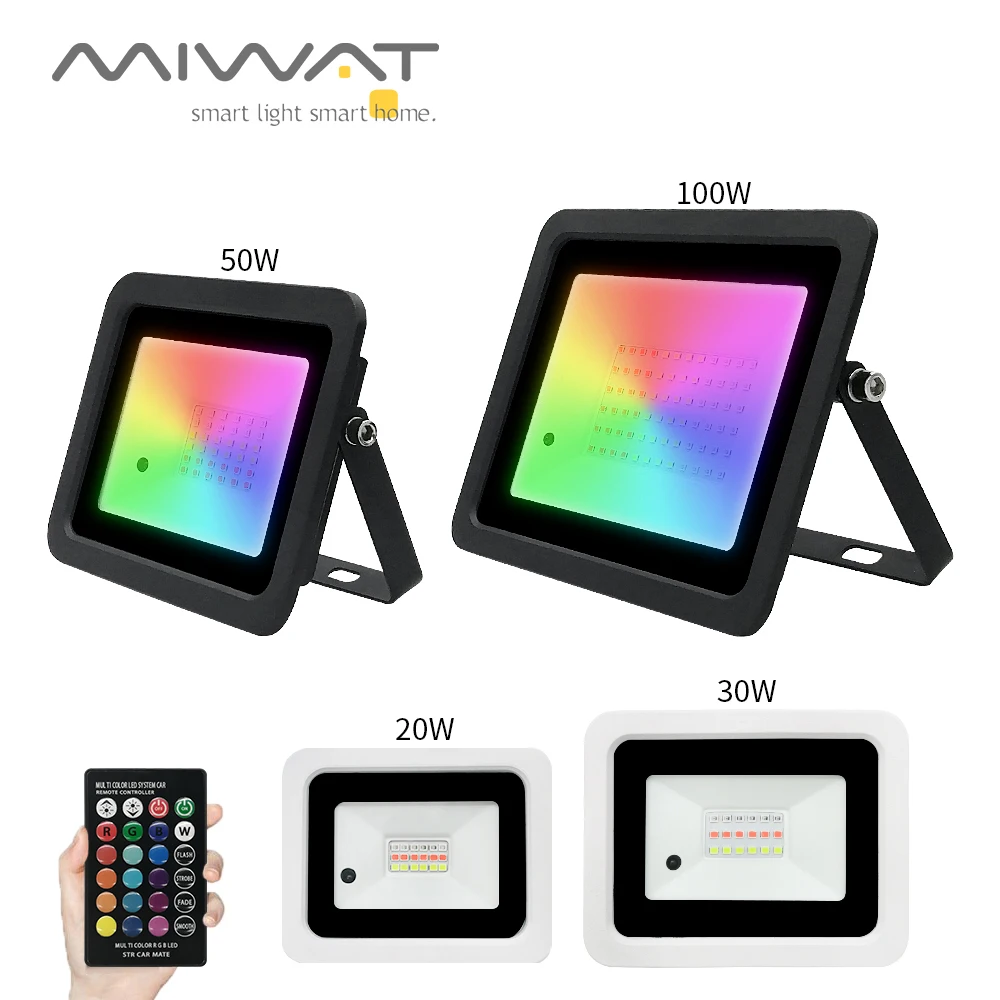 rgb flood light 100w 50w 30w 20w rgb reflector ip68 waterproof rgb flood light 100w 50w 30w 20w rgb reflector ip68 waterproof