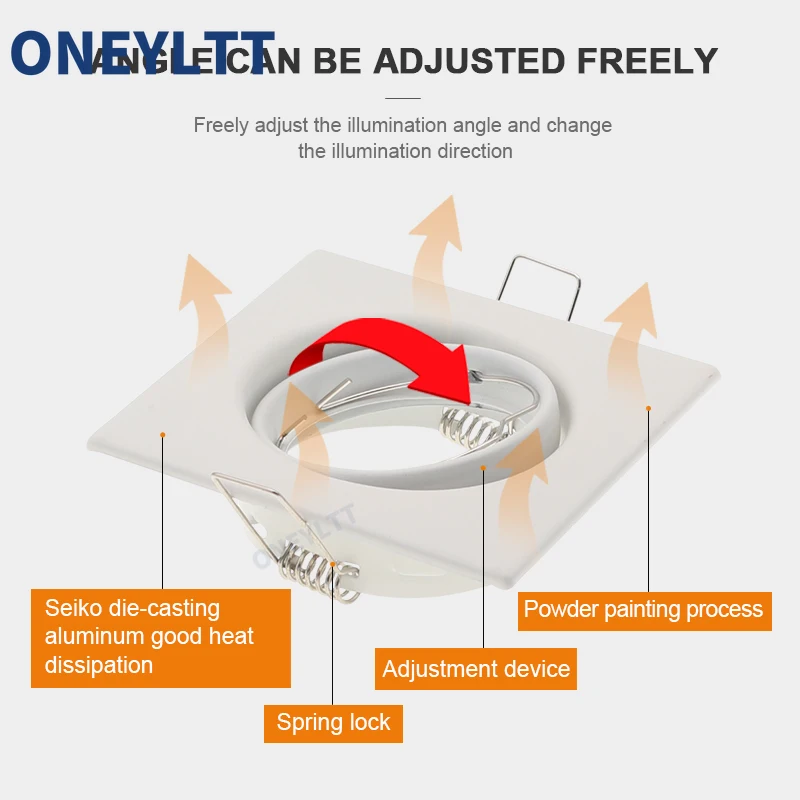 square led recessed ceiling light fitting fixture for spot light square led recessed ceiling light fitting fixture for spot light