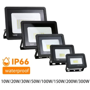 high brightness led floodlight 10w 20w 30w 50w 100w 150w 200w 300w ac110v/220v flood light