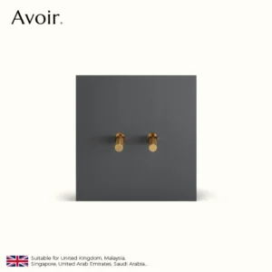 gray stainless steel panel toggle switch gold lever wall lamp switch