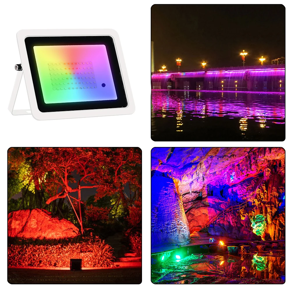 rgb flood light 100w 50w 30w 20w rgb reflector ip68 waterproof rgb flood light 100w 50w 30w 20w rgb reflector ip68 waterproof