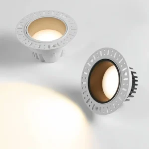 led frameless downlight ultra thin cob household anti glare full spectrum