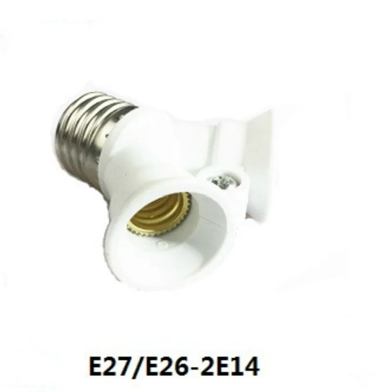 1pcs e14 e27 to 2e27 2e14 screw lamp base socket pbt b22 to 2e27 led light bulb 1pcs e14 e27 to 2e27 2e14 screw lamp base socket pbt b22 to 2e27 led light bulb