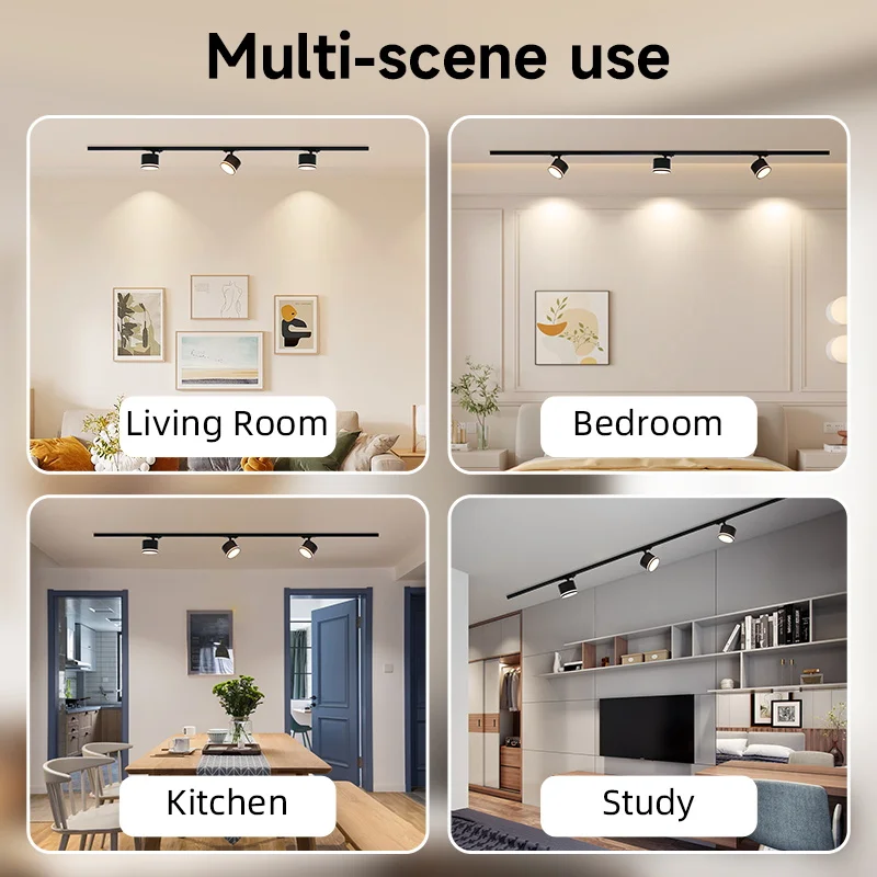 led track light 3 colors rail spot light ac110 220v led track light 3 colors rail spot light ac110 220v