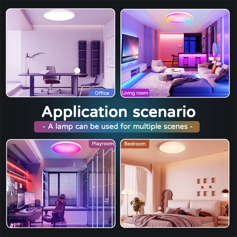 smart modern ceiling lamps 110v 220v 24w 30w rgb cct smart home led lights smart modern ceiling lamps 110v 220v 24w 30w rgb cct smart home led lights