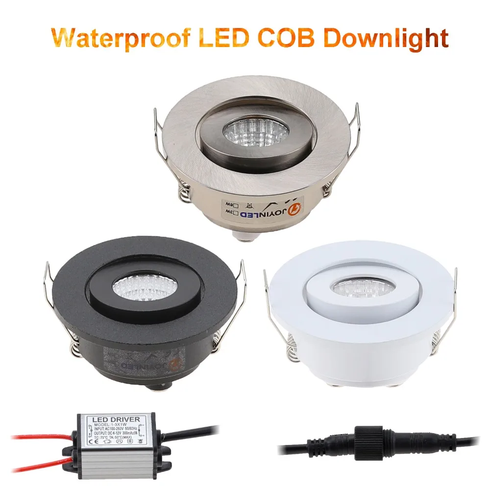 3w mini round waterproof led recessed ceiling down light lamps 3w mini round waterproof led recessed ceiling down light lamps