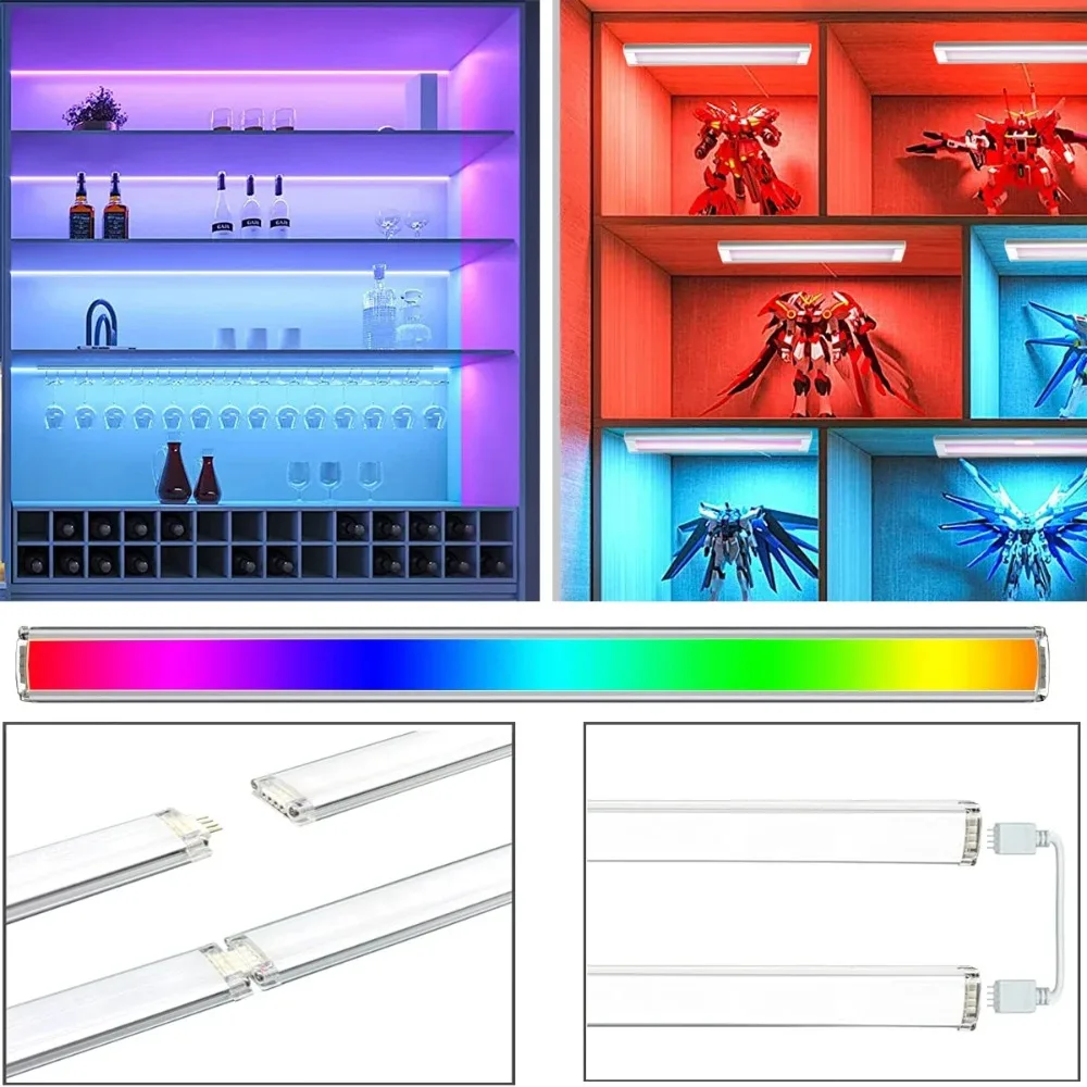 dc12v rgb color under cabinet lights zigbee3.0 smart led controller dc12v rgb color under cabinet lights zigbee3.0 smart led controller