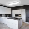 LED Panel Ceiling Light 58cm, 6500K 24W 2400LM Flat Lamp for Bedroom
