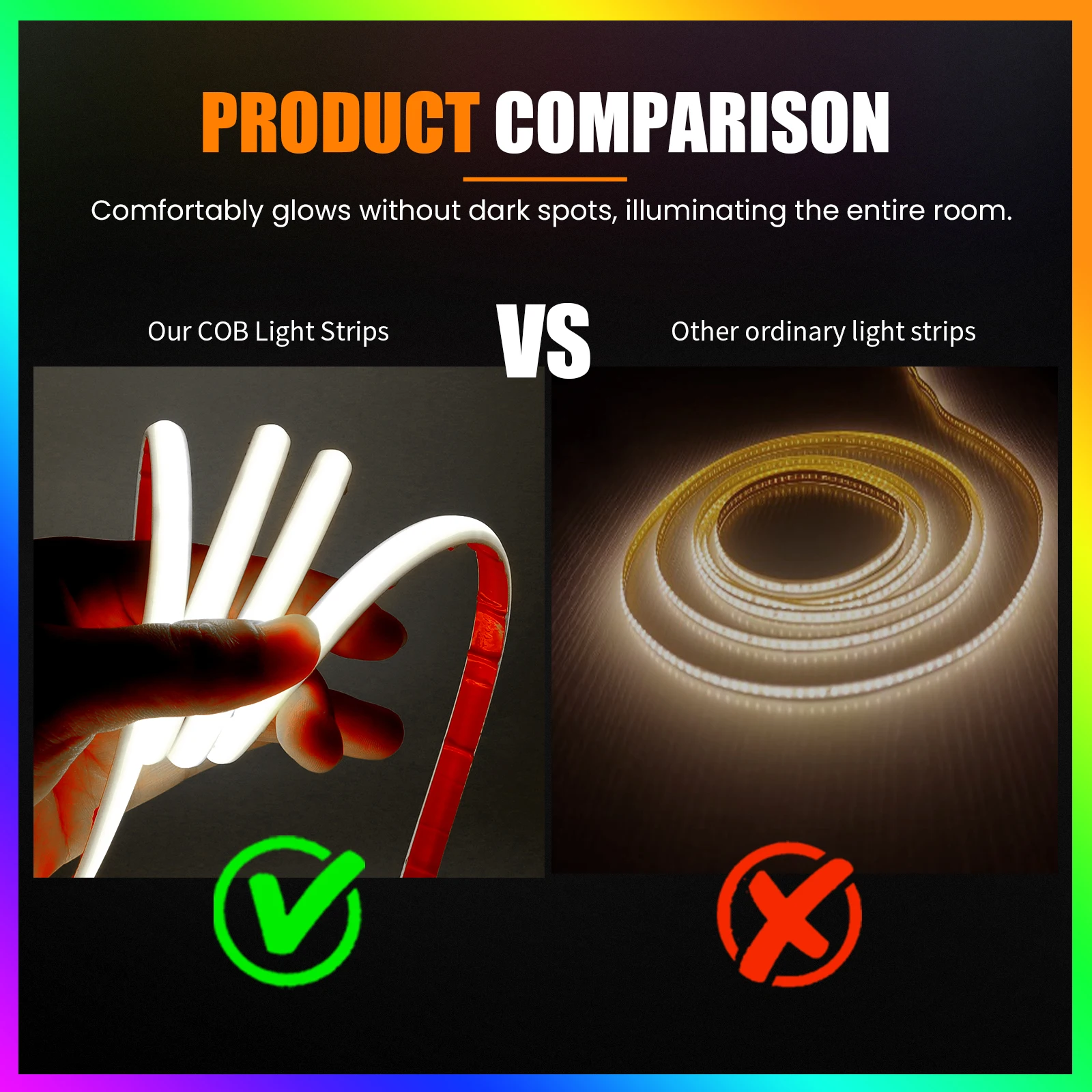 dc 12v cob led strip neon light ip68 waterproof dc 12v cob led strip neon light ip68 waterproof