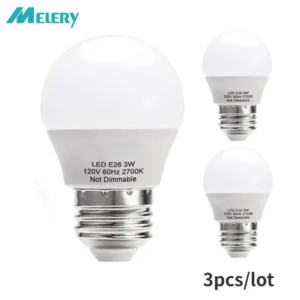 e26 e27 led light bulbs 3/5w globe lamp warm white 2700k energy saving