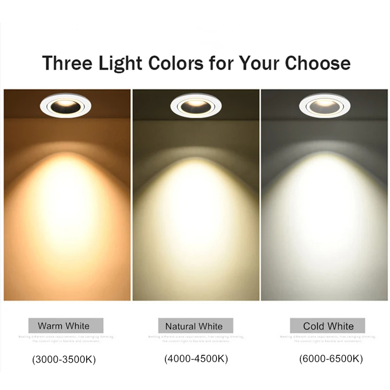dimmable led cob spotlight ceiling lamp ac85 265v 5w 7w 9w 12w 15w 18w dimmable led cob spotlight ceiling lamp ac85 265v 5w 7w 9w 12w 15w 18w