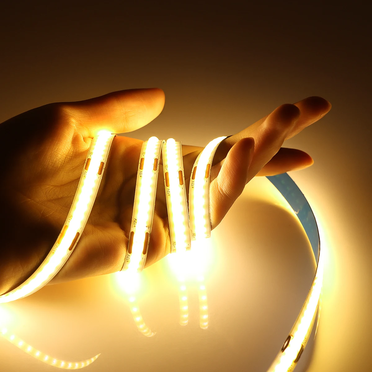 1m 10m cob led strip light 12v 24v 320leds/m high density flexible fob tape 1m 10m cob led strip light 12v 24v 320leds/m high density flexible fob tape