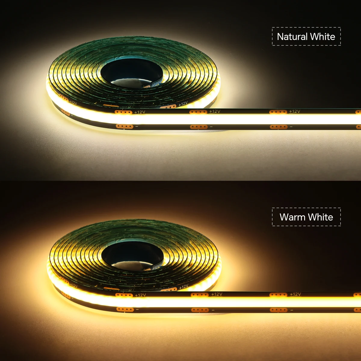 1 6pcs new arrival black pcb fcob led strip light 1 6pcs new arrival black pcb fcob led strip light