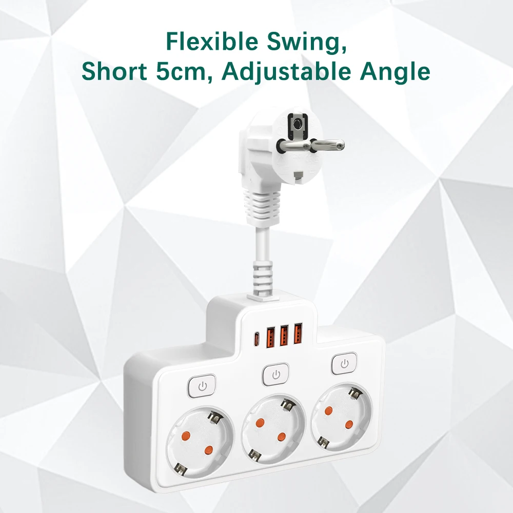 eu plug ac power strip wall independent switch 2500w european standard plug eu plug ac power strip wall independent switch 2500w european standard plug