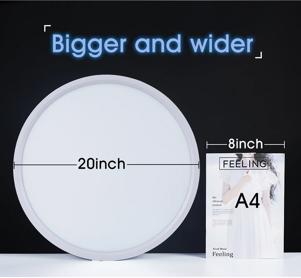 smart ceiling lights 0.9 inch with remote app control ultra thin dimmable large modern round lamp smart ceiling lights 0.9 inch with remote app control ultra thin dimmable large modern round lamp