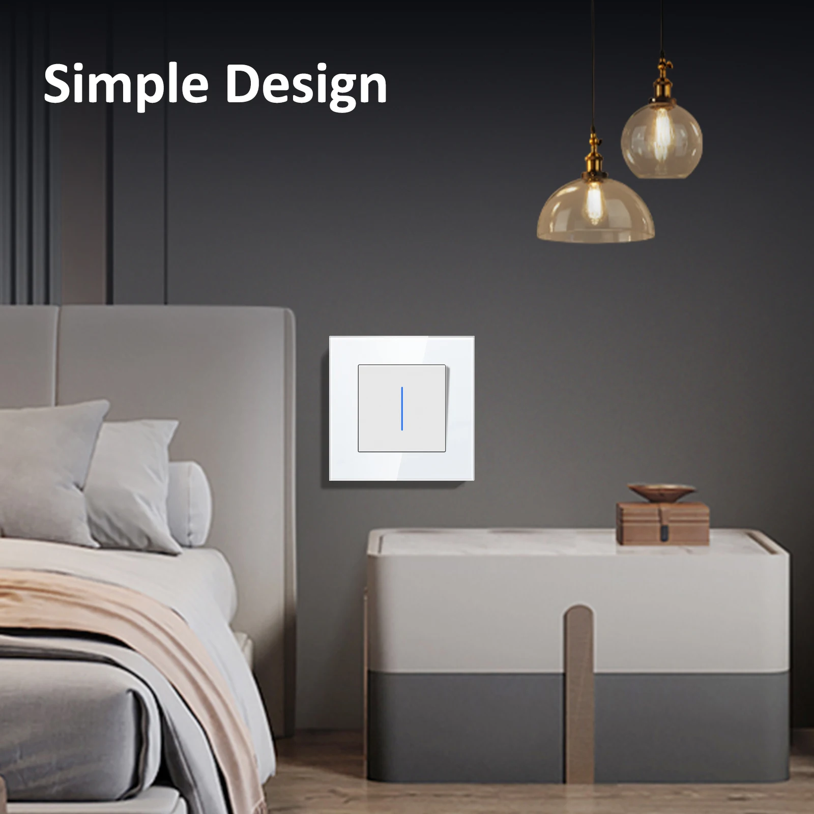 e series mechanical button switch 1/2gang 2way wall light switch e series mechanical button switch 1/2gang 2way wall light switch