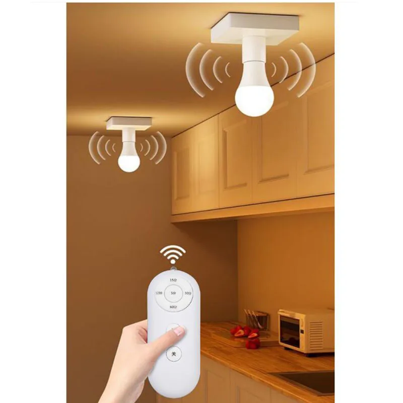 e27 or b22 remote control light bulb base socket e27 or b22 remote control light bulb base socket