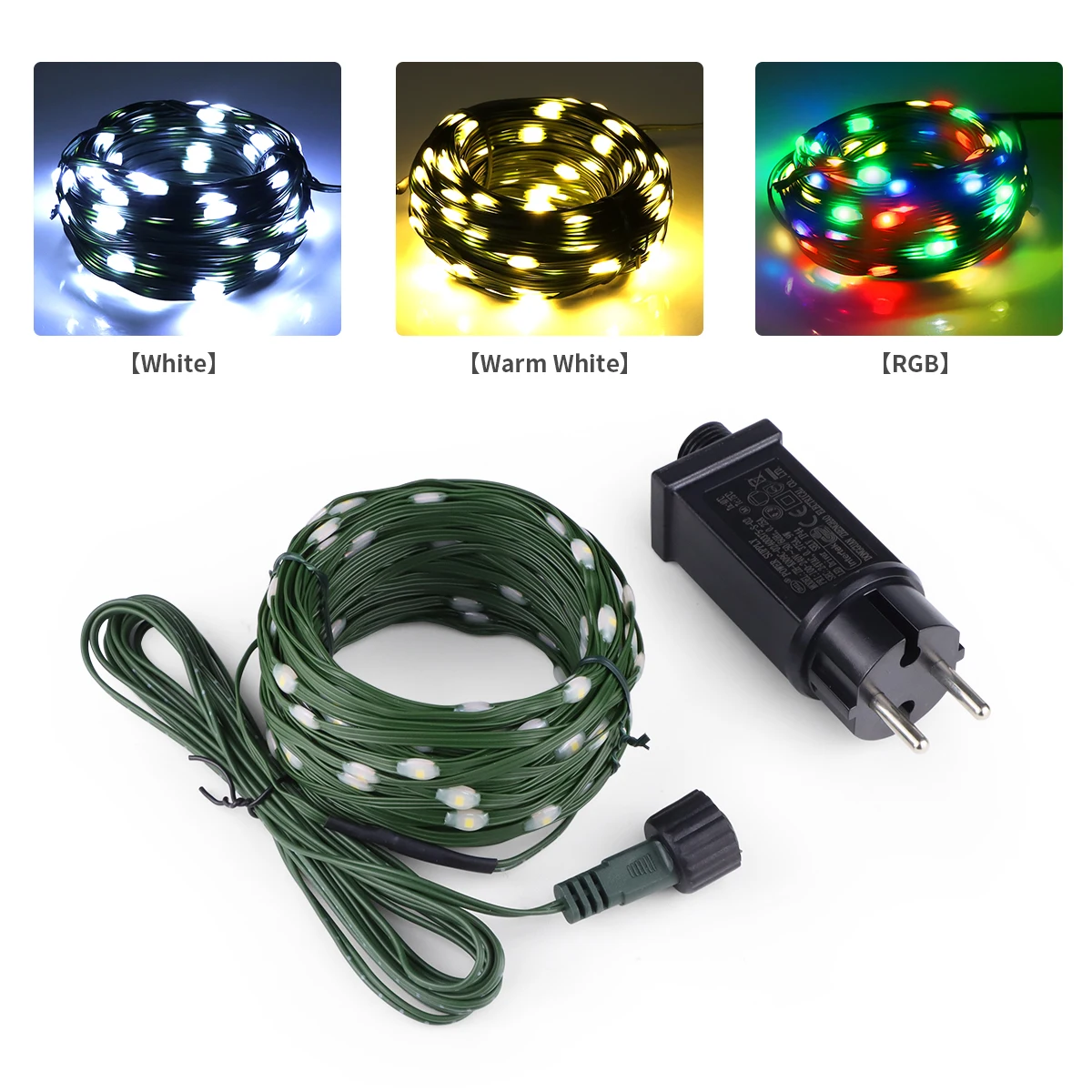 10/20/30m led string lights leather wire light waterproof garland fairy lights 10/20/30m led string lights leather wire light waterproof garland fairy lights