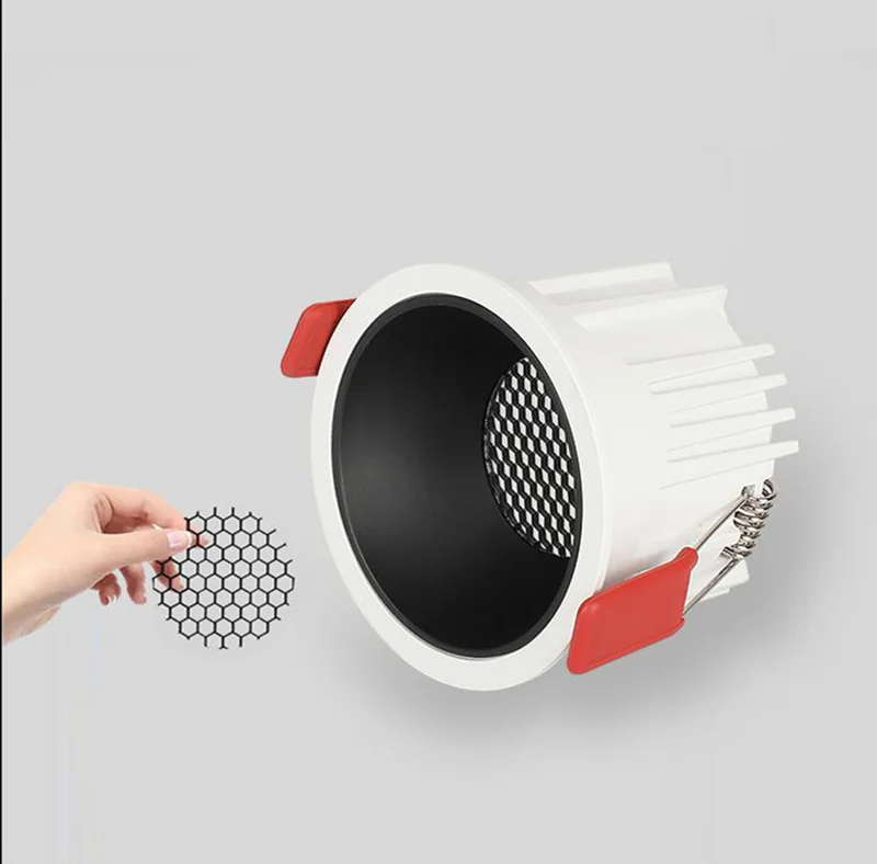 round frameless cob dimmable recessed downlight 7w/10w/15w18w/24w round frameless cob dimmable recessed downlight 7w/10w/15w18w/24w