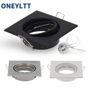 square led recessed ceiling light fitting fixture for spot light