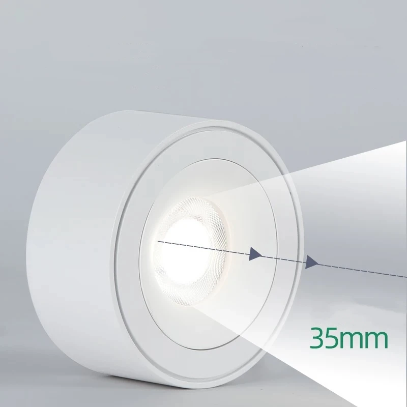 recessed anti glare led cob downlight dimmable ac85 265v recessed anti glare led cob downlight dimmable ac85 265v