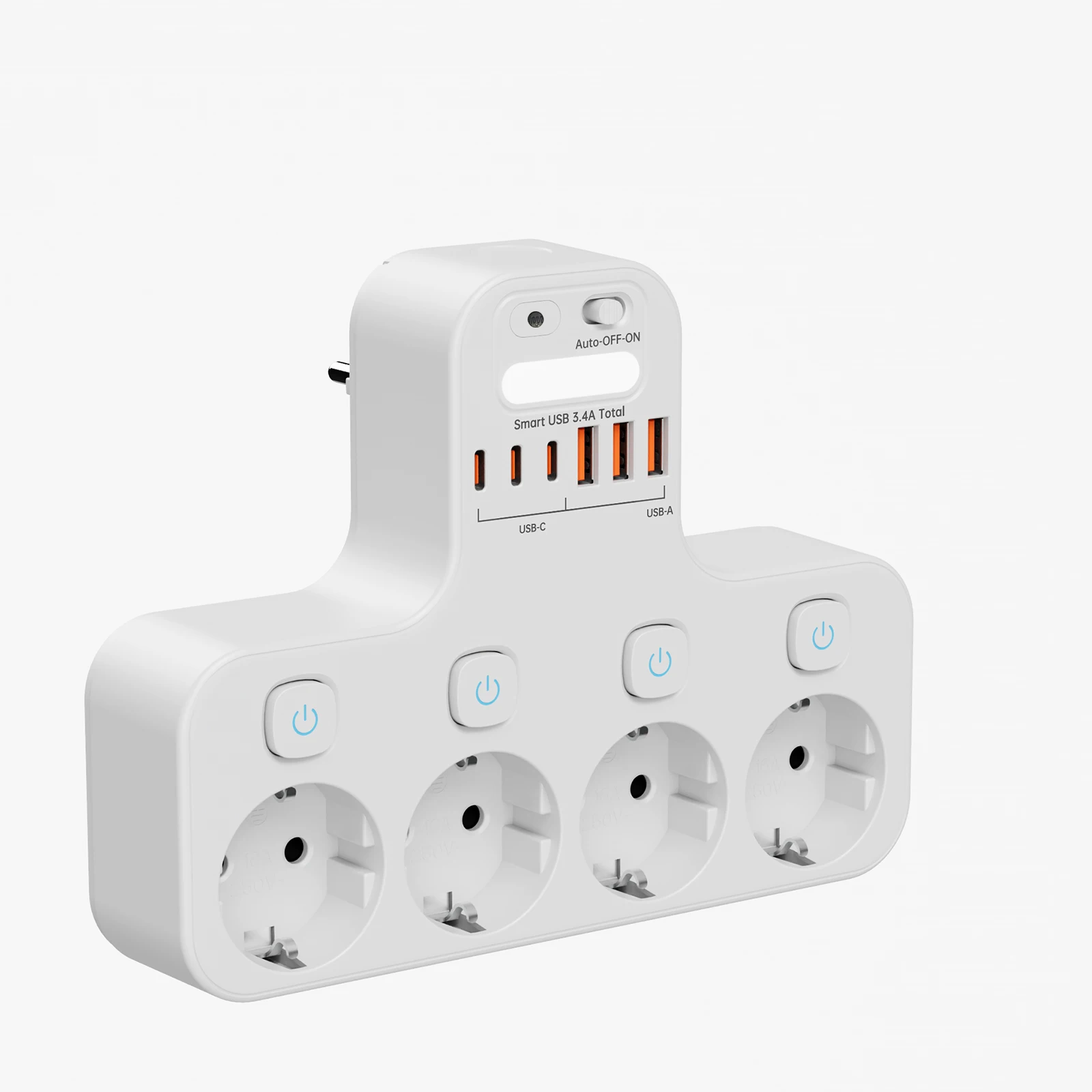 4000w eu multifunction socket smart night light individual switch eu plug 4 ac power strip with phone holder 2 usb a 2 usb c 4000w eu multifunction socket smart night light individual switch eu plug 4 ac power strip with phone holder 2 usb a 2 usb c
