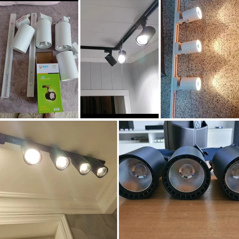 led track light 220v ceiling spot led 12/20/30/40w ceiling lamp for living room led track light 220v ceiling spot led 12/20/30/40w ceiling lamp for living room