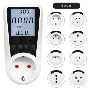 digital wattmeter ac power meter watt