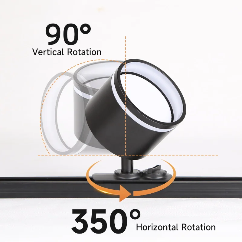 led track light 3 colors rail spot light ac110 220v led track light 3 colors rail spot light ac110 220v