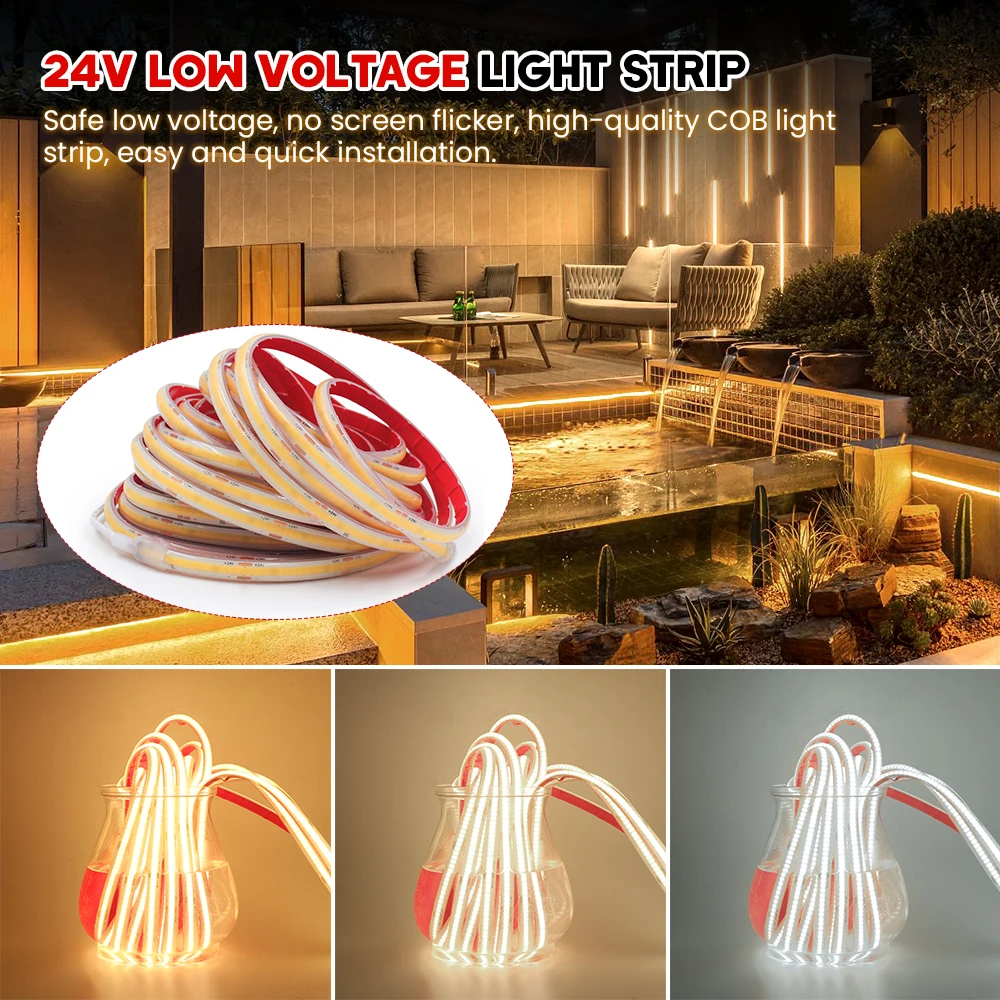 ip68 waterproof cob led strip lights ip68 waterproof cob led strip lights