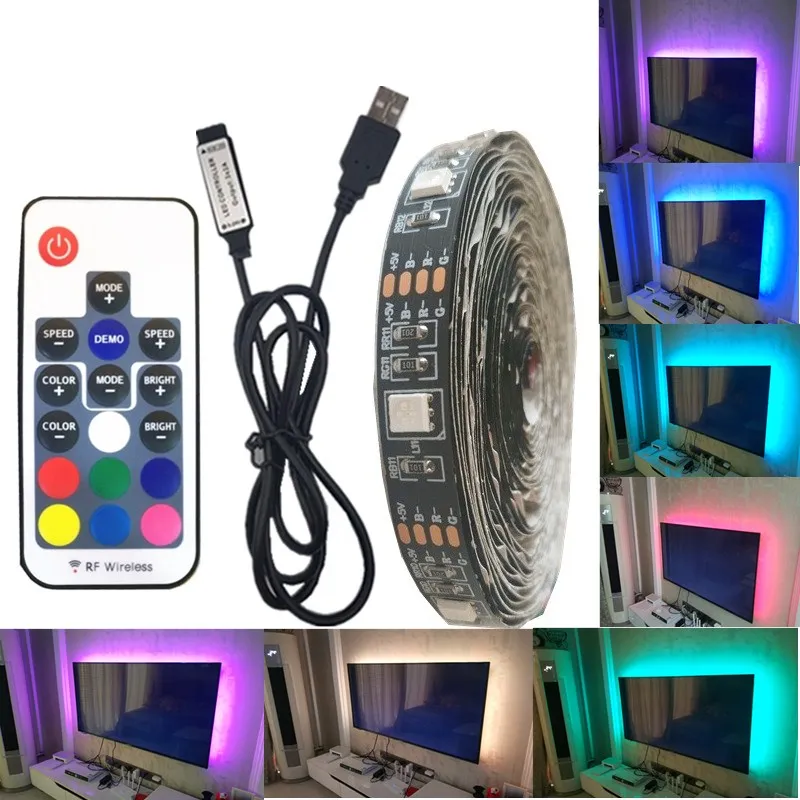 dc 5v usb led strip 5050 waterproof rgb led light flexible 50cm dc 5v usb led strip 5050 waterproof rgb led light flexible 50cm