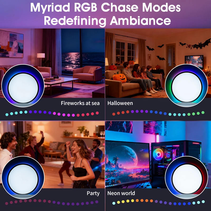 smart wifi led ceiling lamp 36w voice control alexa smart wifi led ceiling lamp 36w voice control alexa