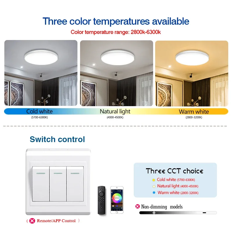 led ceiling lights 220v ultrathin led lamps 3 color cct panel light led ceiling lights 220v ultrathin led lamps 3 color cct panel light
