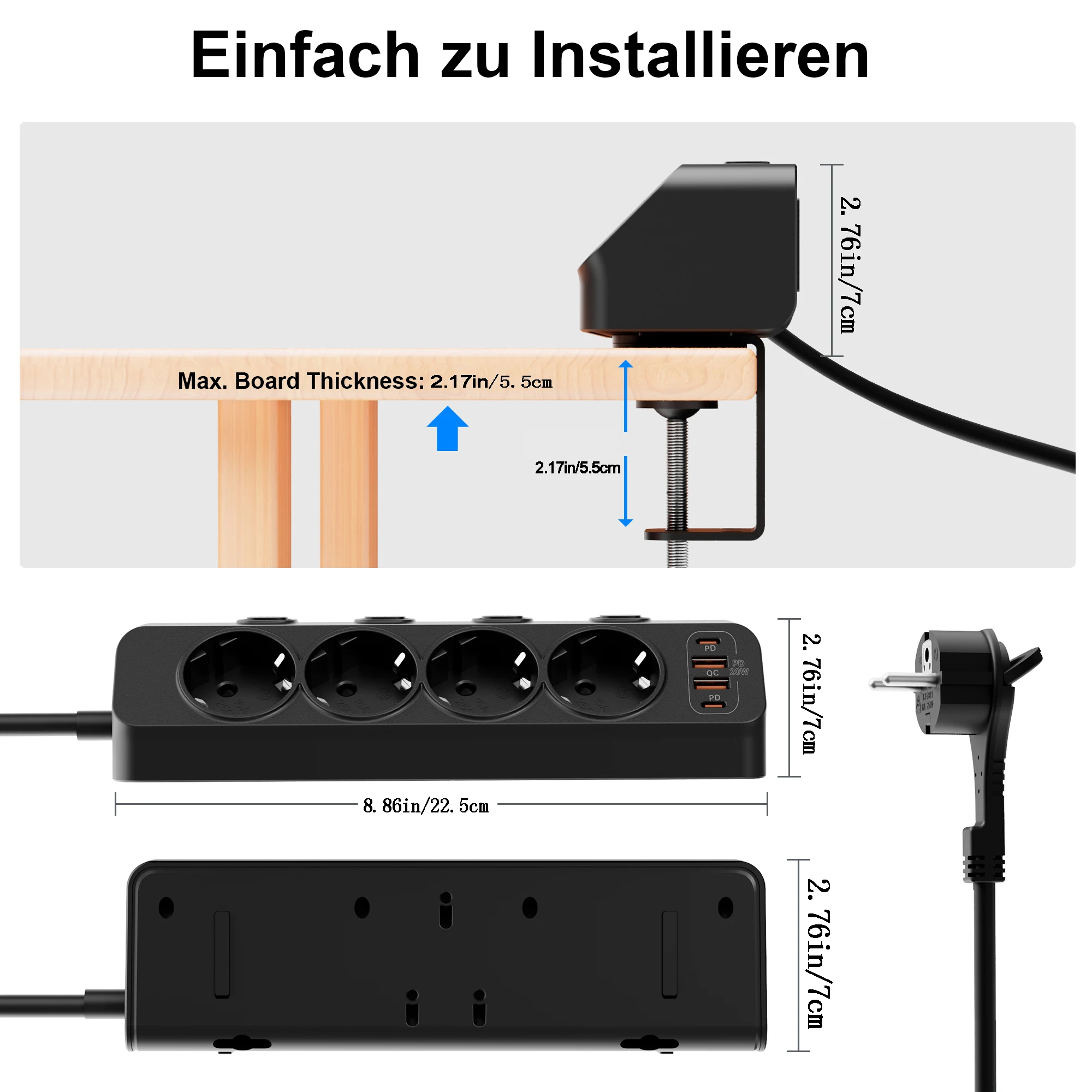 eu ac plug power strip independent switches eu ac plug power strip independent switches