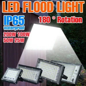 200w floodlight led spotlights outdoors reflector