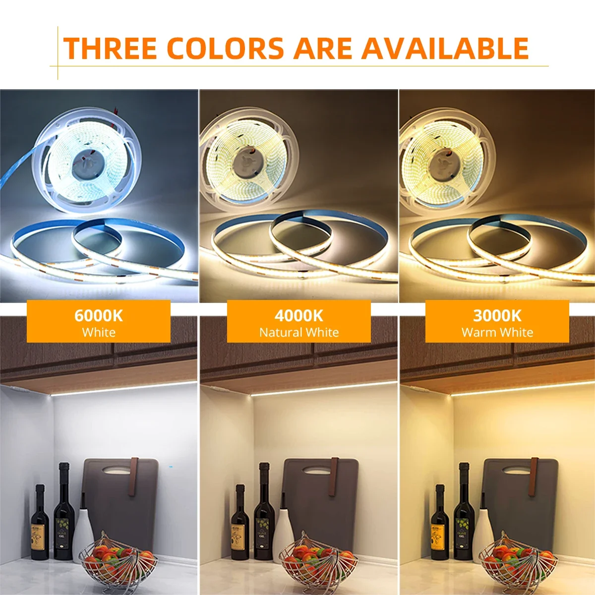 12v dupont interface plug cob strip light 320led/m 12v dupont interface plug cob strip light 320led/m