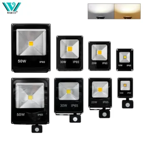 led floodlight 10w 30w 50w 220v reflector flood light waterproof ip65