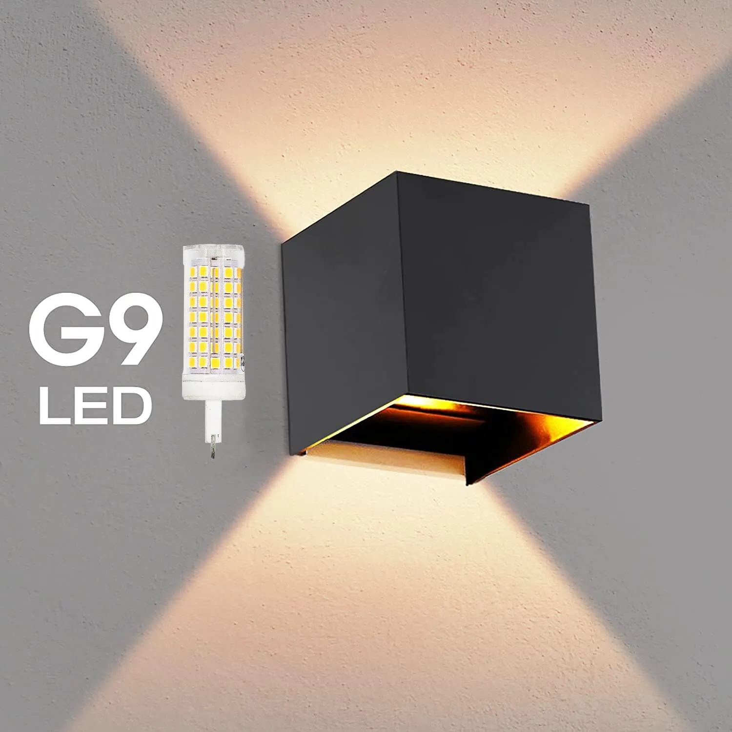 modern led wall lamp waterproof ip65 aluminum led wall light outdoor indoor g9 replaceable bulb modern led wall lamp waterproof ip65 aluminum led wall light outdoor indoor g9 replaceable bulb